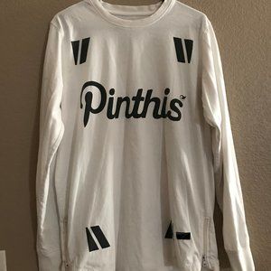 long sleeve shirt w side zippers